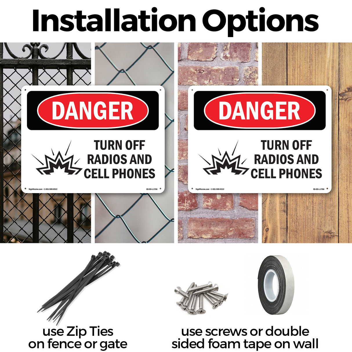 Turn Off Radios And Cell Phones