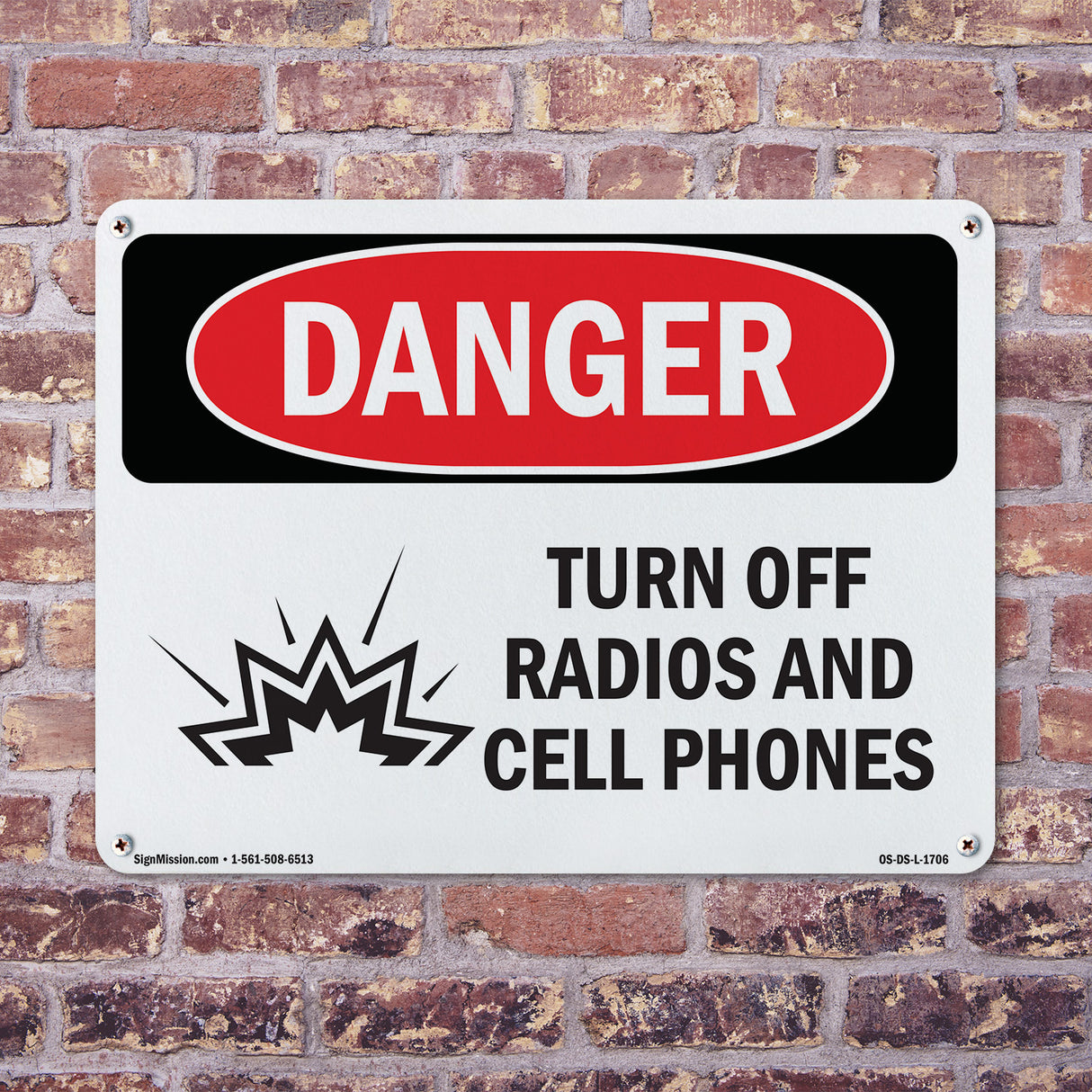 Turn Off Radios And Cell Phones