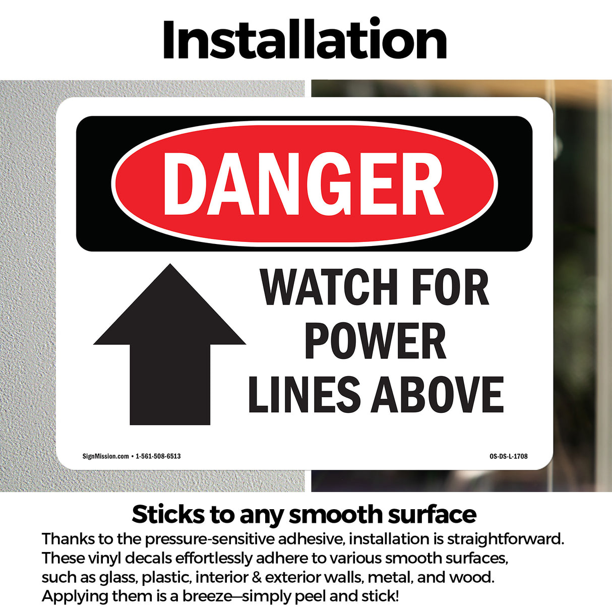 Watch For Power Lines Above