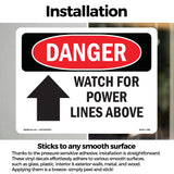 Watch For Power Lines Above