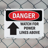 Watch For Power Lines Above