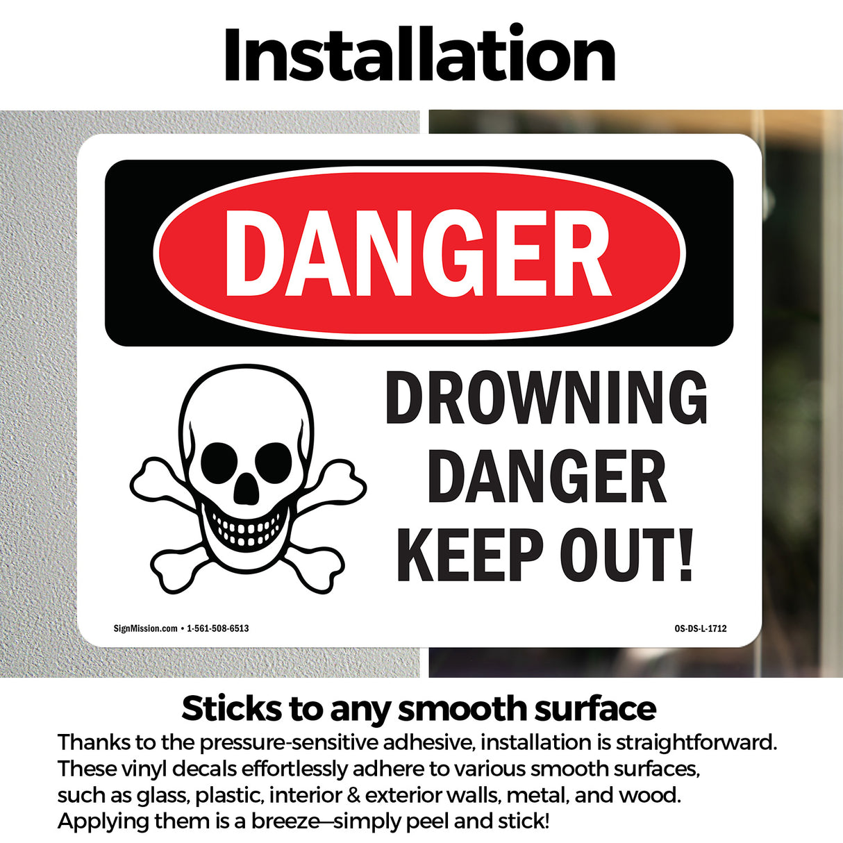 Drowning Danger Keep Out!