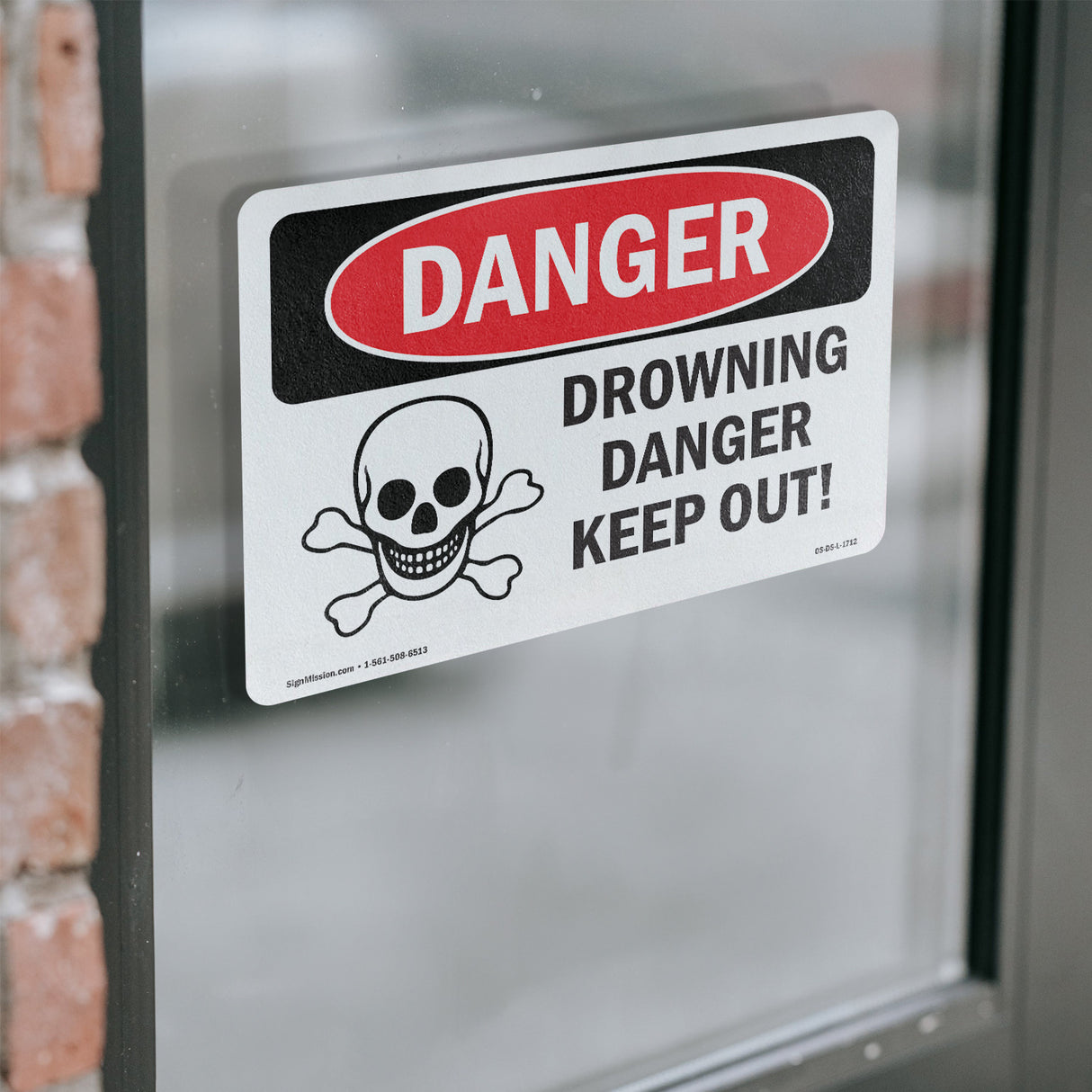 Drowning Danger Keep Out!