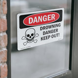 Drowning Danger Keep Out!