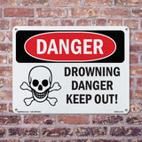 Drowning Danger Keep Out!