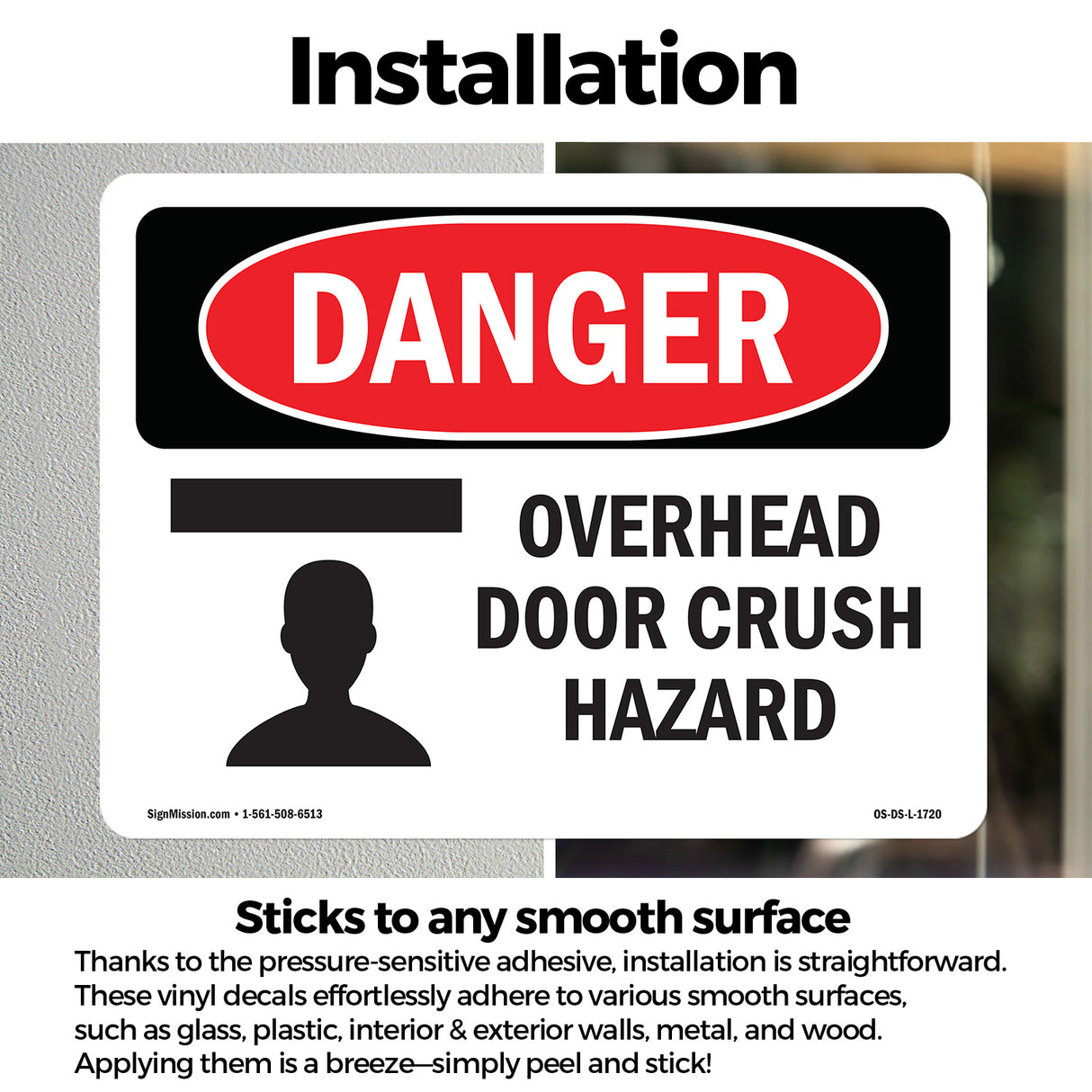 Overhead Door Crush Hazard