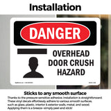 Overhead Door Crush Hazard