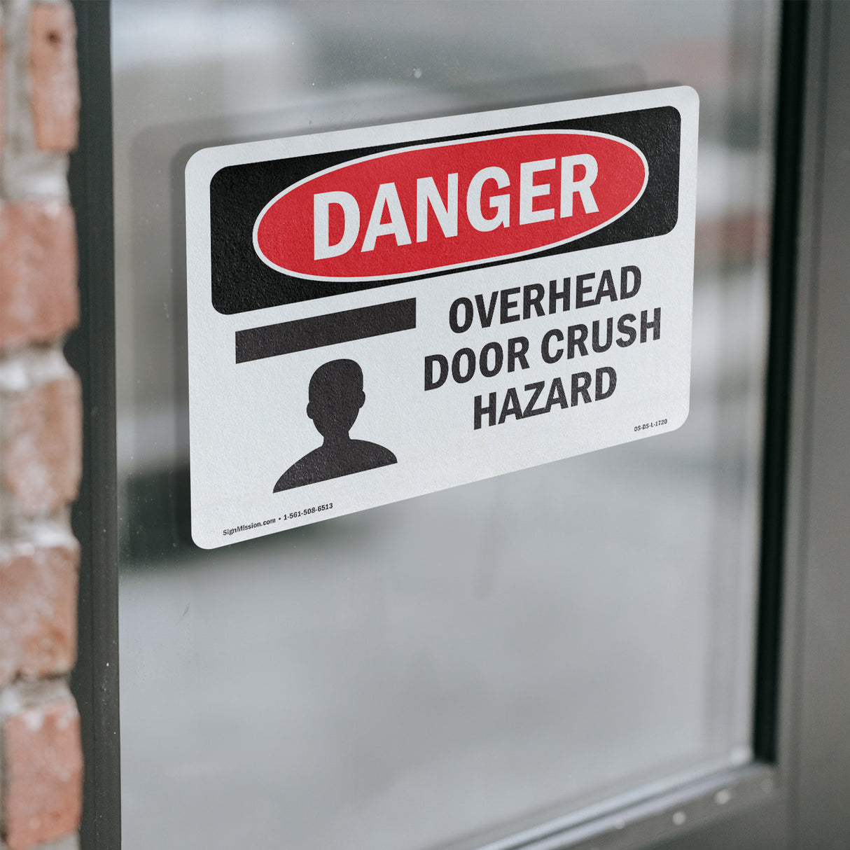 Overhead Door Crush Hazard