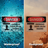 Overhead Door Crush Hazard