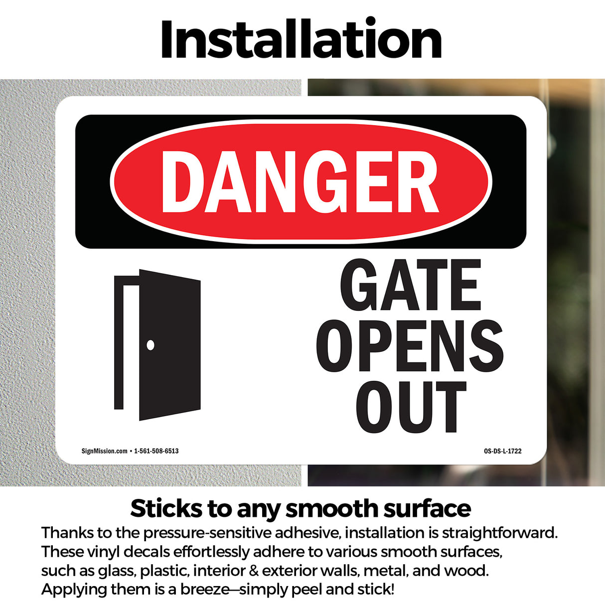 Gate Opens Out