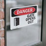 Gate Opens Out