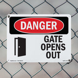 Gate Opens Out