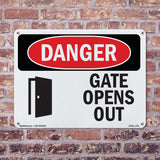 Gate Opens Out
