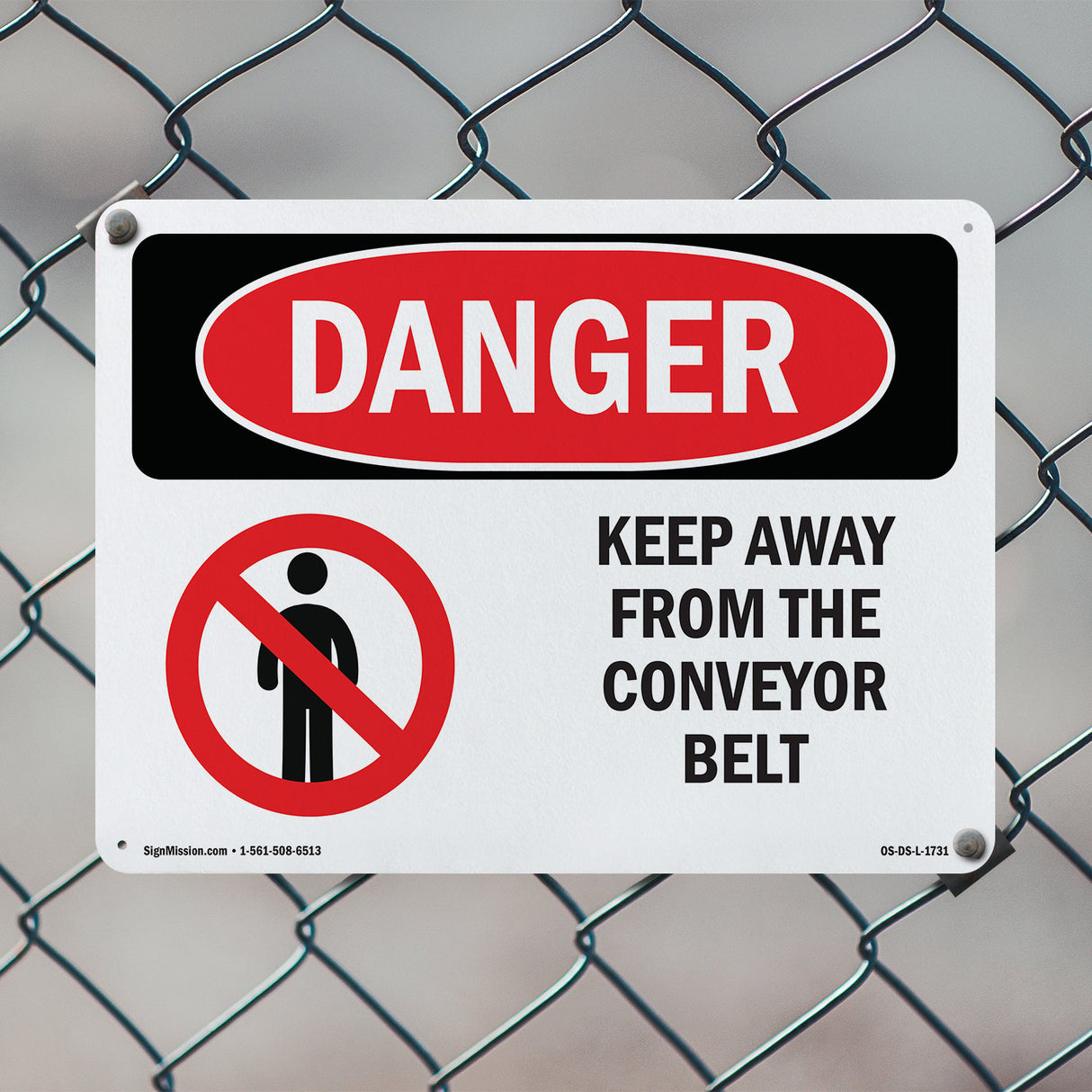 Keep Away From The Conveyor Belt