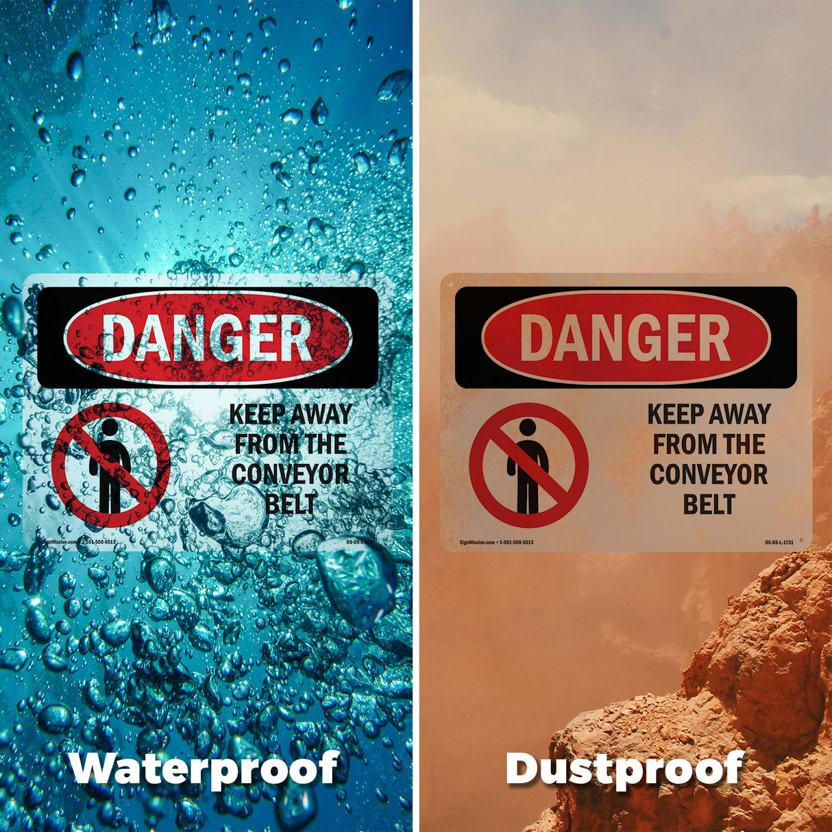Keep Away From The Conveyor Belt