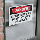 Electrician Only Do Not Attempt To Service