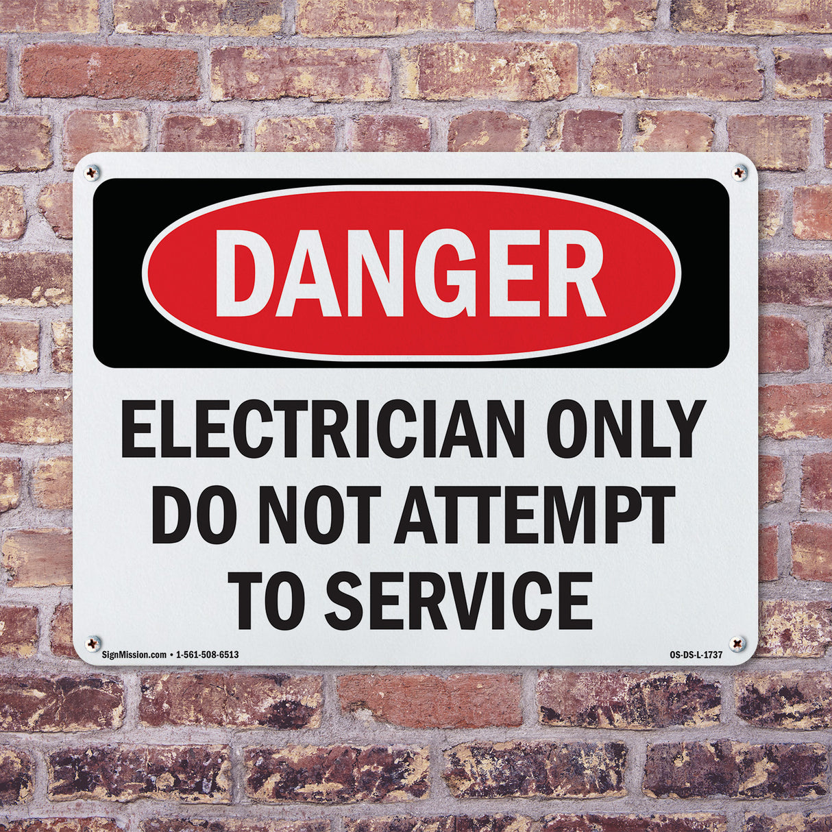 Electrician Only Do Not Attempt To Service