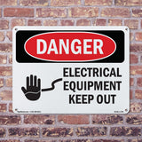 Electrical Equipment Keep Out
