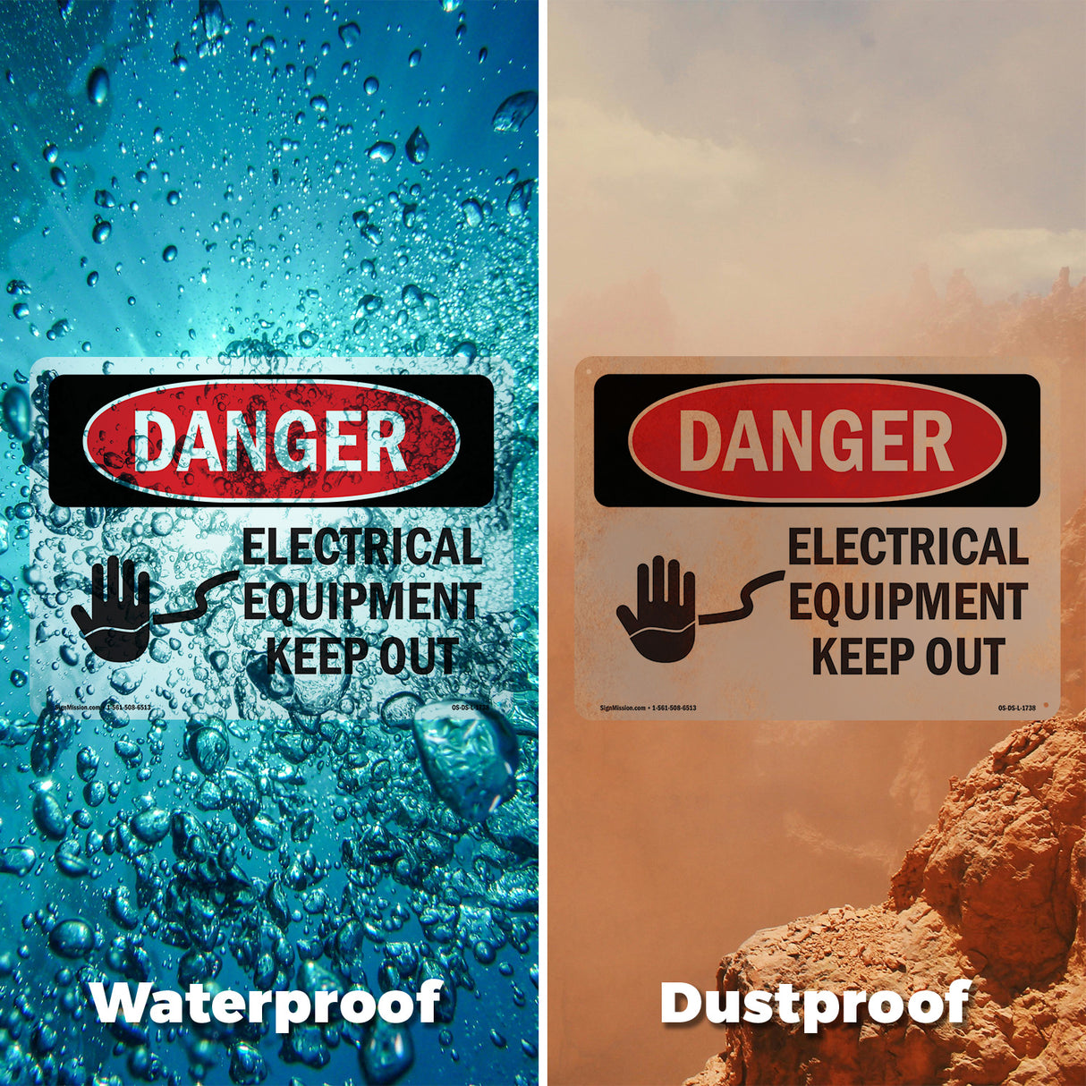 Electrical Equipment Keep Out