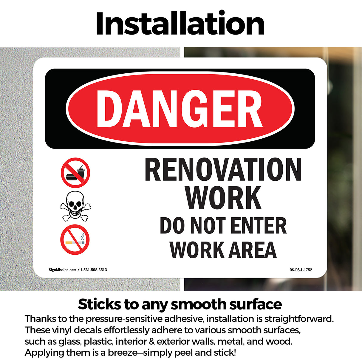 Renovation Work Do Not Enter Work Area