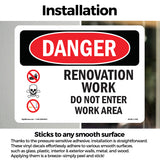 Renovation Work Do Not Enter Work Area