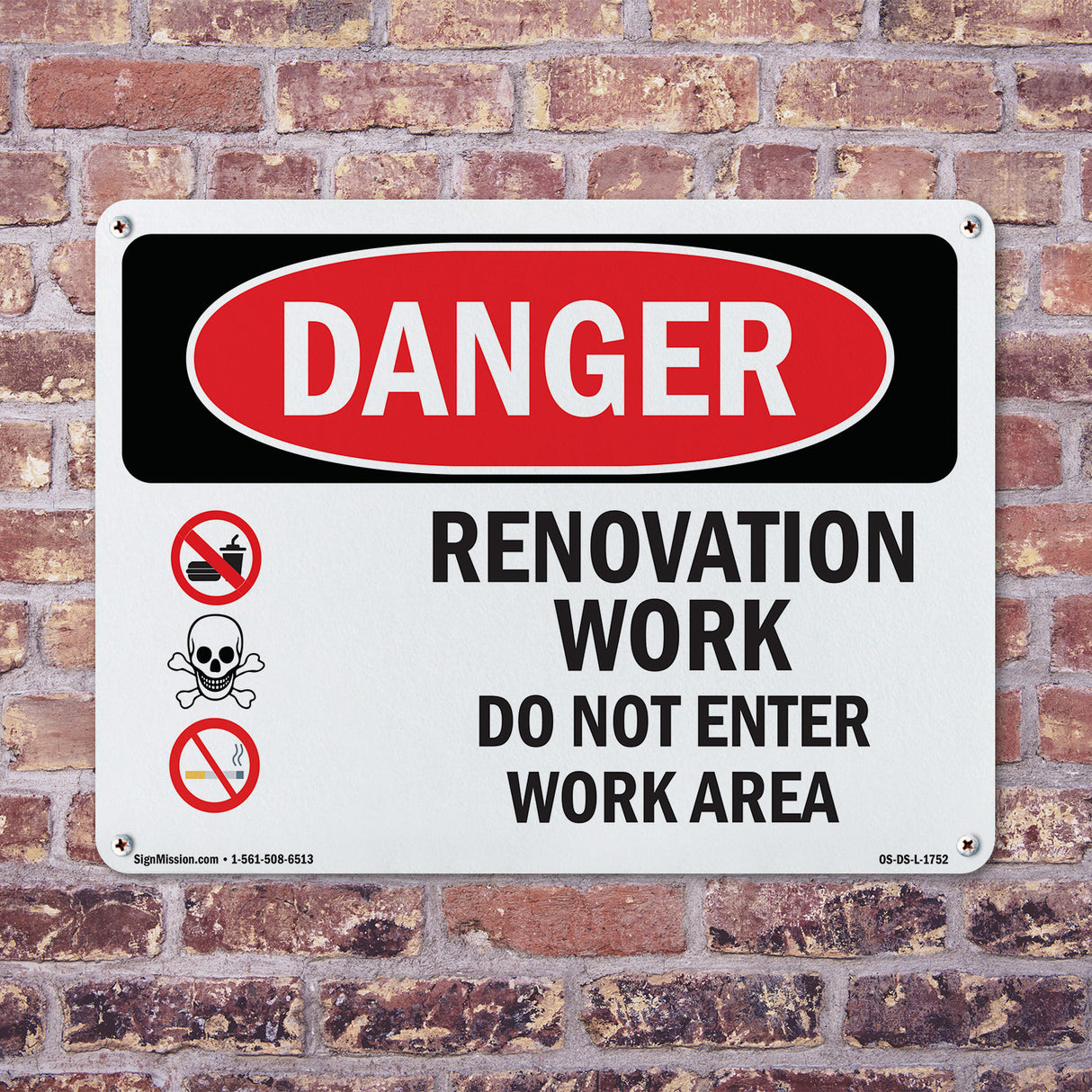 Renovation Work Do Not Enter Work Area