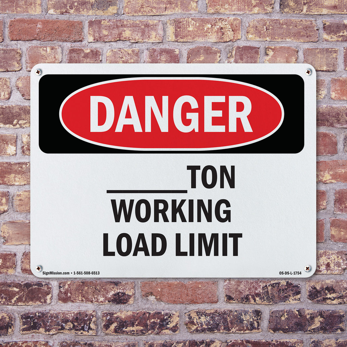 Custom -Ton Working Load Limit