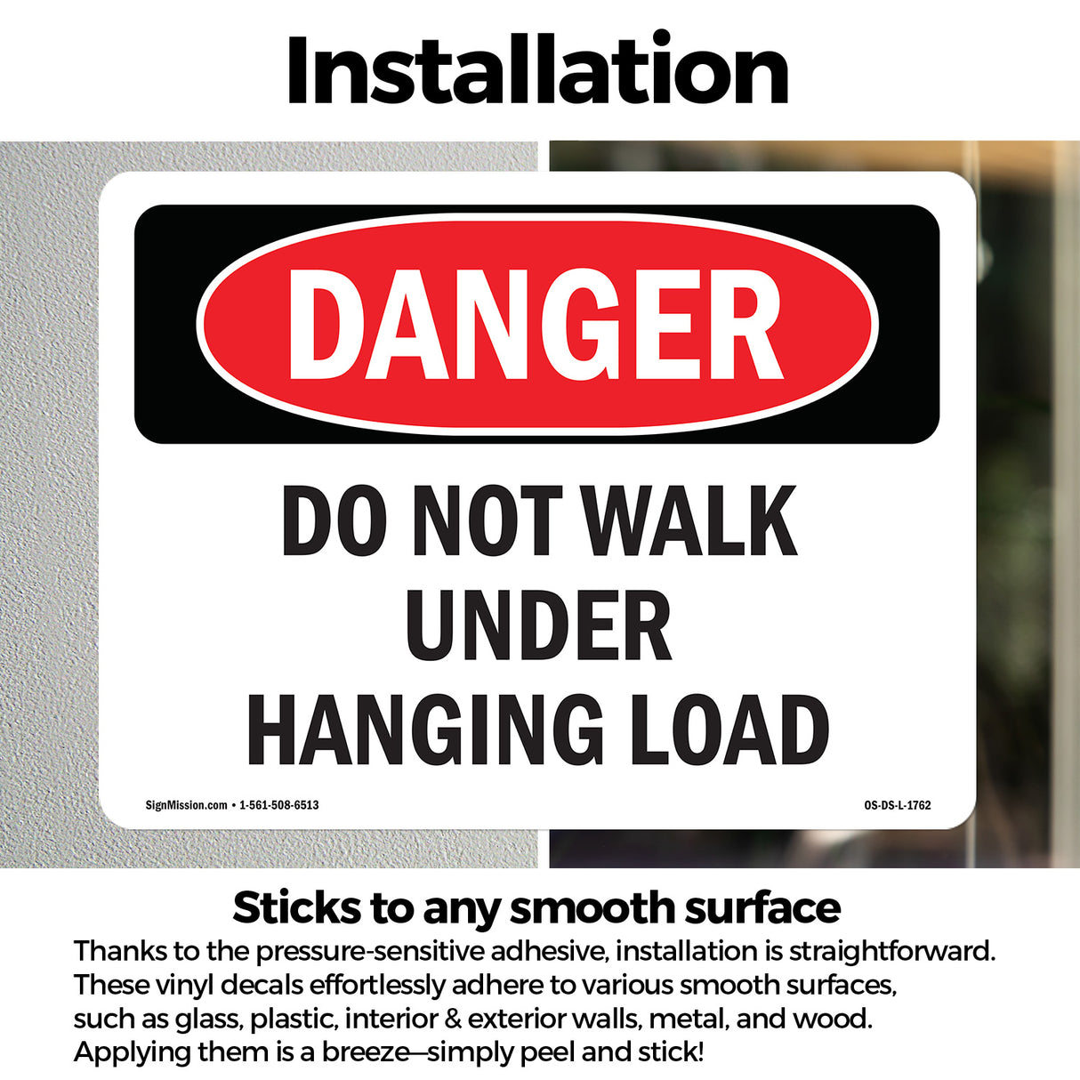 Do Not Walk Under Hanging Load