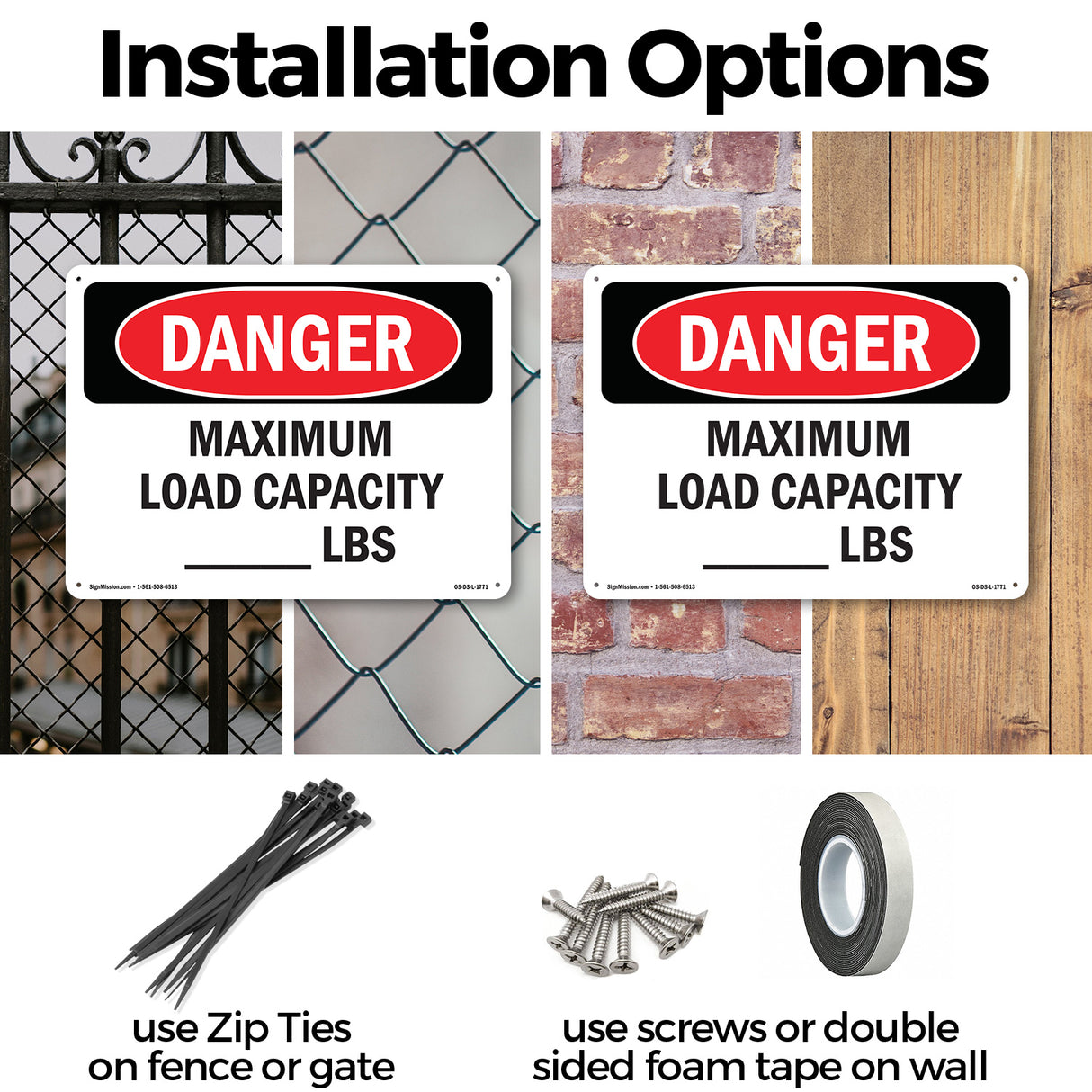 Maximum Load Capacity lbs