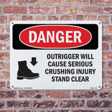 Outrigger Cause Crushing Injury