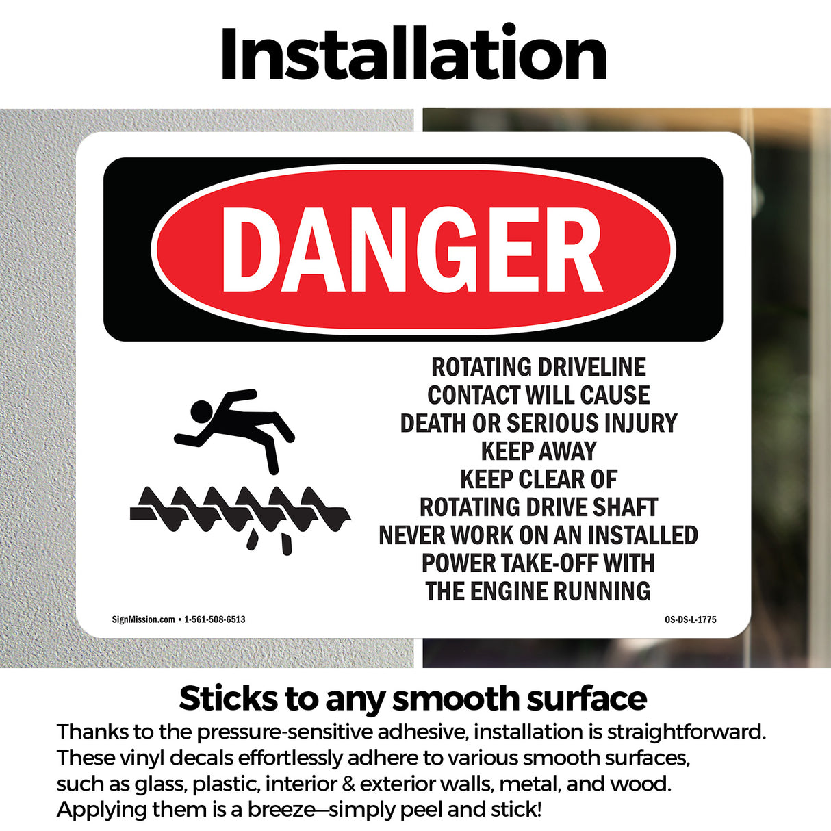 Rotating Driveline Contact Cause Death