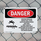 Rotating Driveline Contact Cause Death