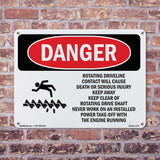 Rotating Driveline Contact Cause Death