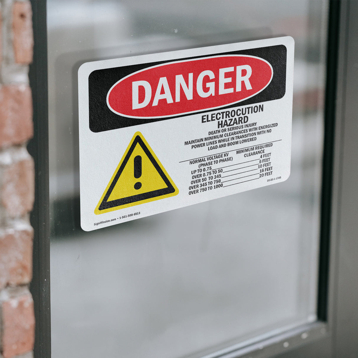 Electrocution Hazard Crane