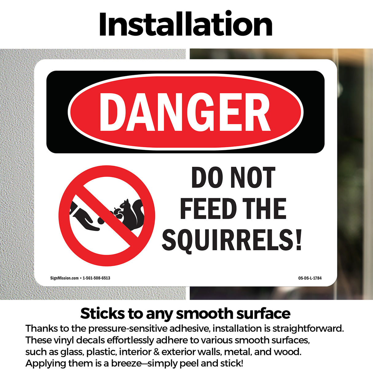 Do Not Feed The Squirrels!