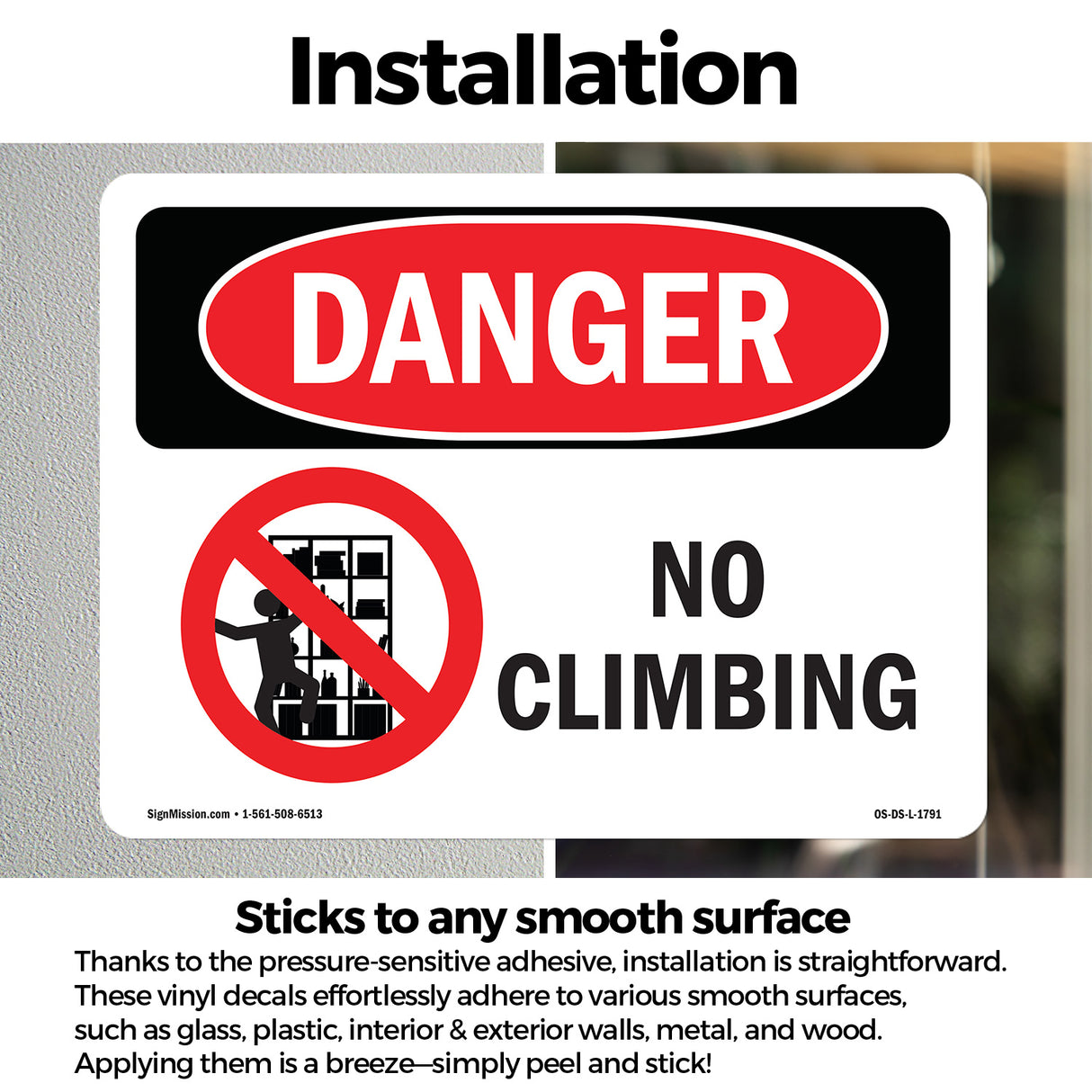 No Climbing