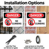 No Climbing