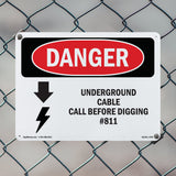 Underground Cable Call Before Digging #811