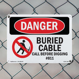 Buried Cable Call Before Digging #811