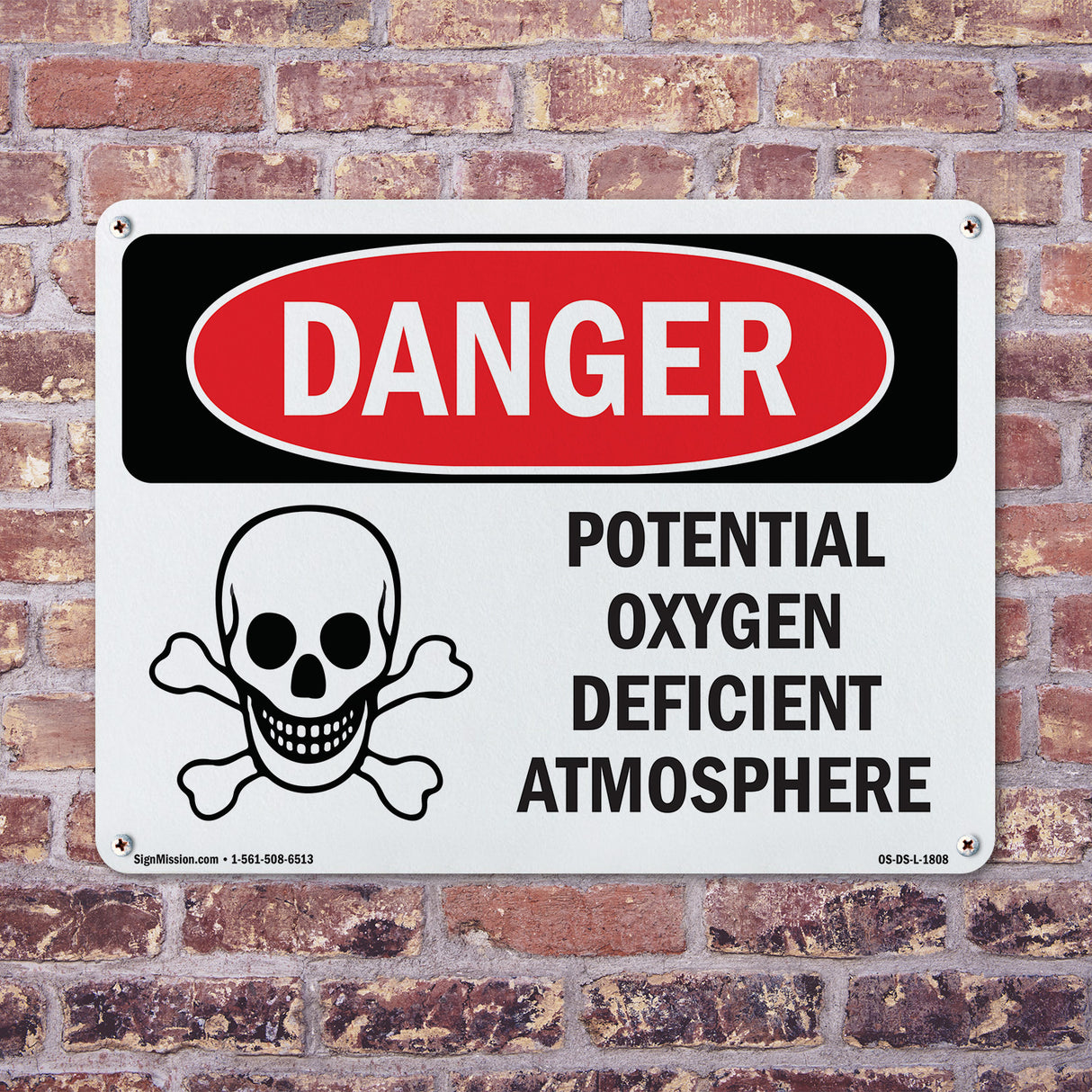 Potential Oxygen Deficient Atmosphere