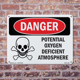 Potential Oxygen Deficient Atmosphere