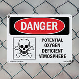 Potential Oxygen Deficient Atmosphere