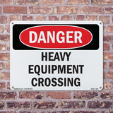 Heavy Equipment Crossing