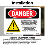 Electrocution Hazard Crane