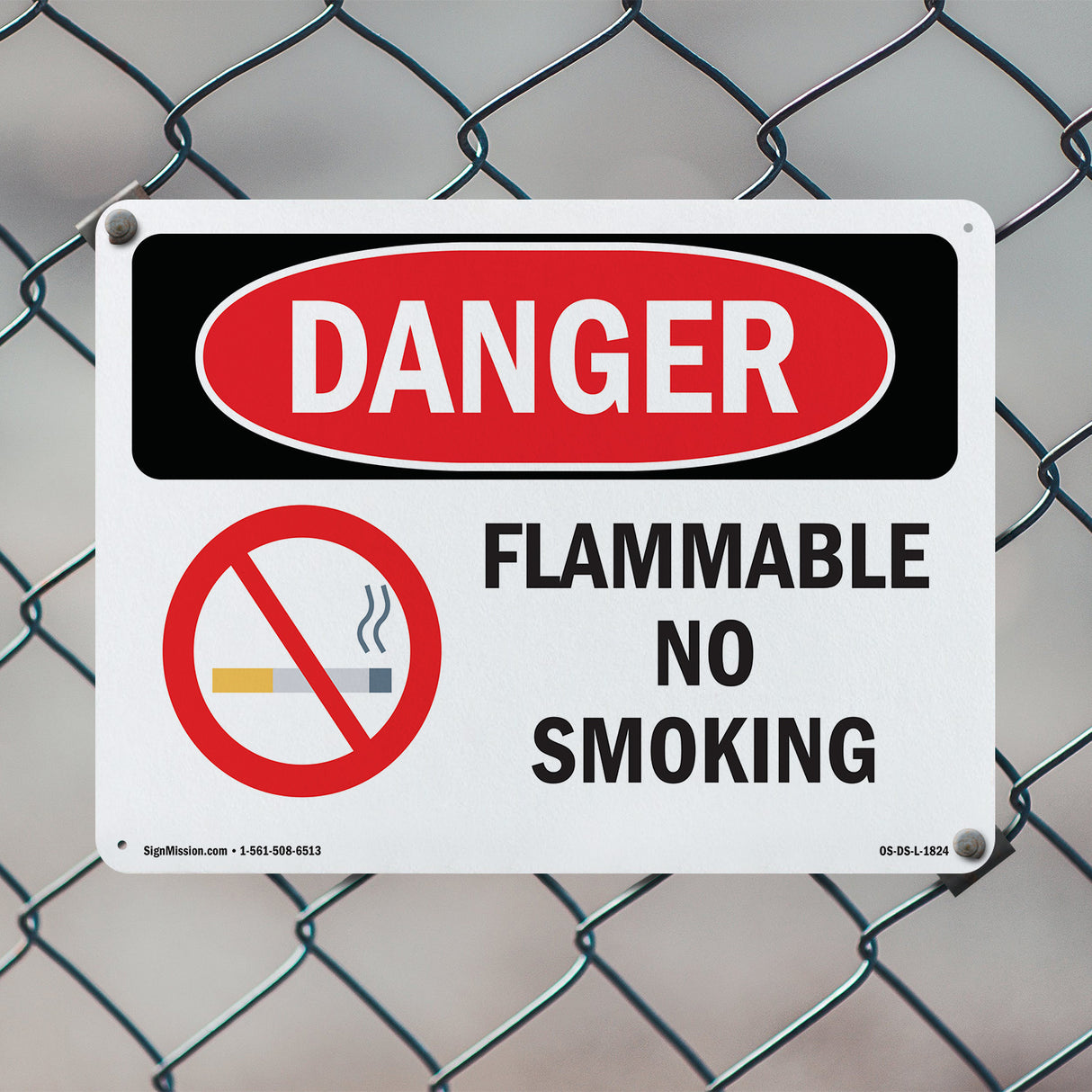 Flammable No Smoking