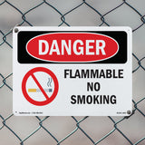 Flammable No Smoking