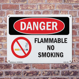 Flammable No Smoking
