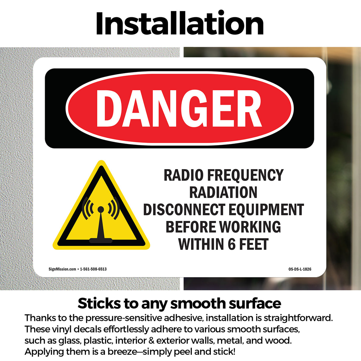 Radio Frequency Radiation Disconnect