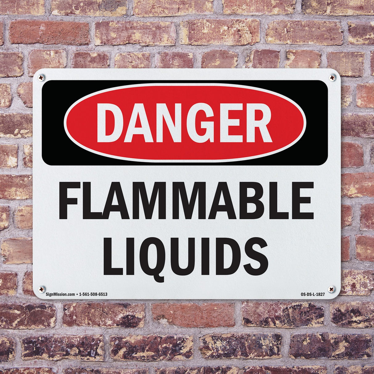Portrait Flammable Liquids