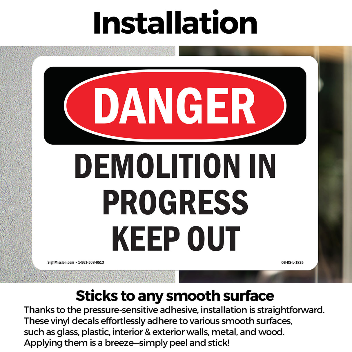 Demolition In Progress Keep Out